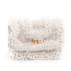 Charming Kids' Clutch: Mini Embroidered Shoulder Bag