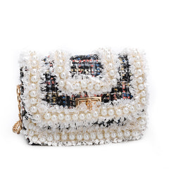 Charming Kids' Clutch Mini Embroidered Shoulder Bag