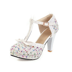 Small fragrance high heel sandals