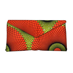 African-Inspired Vibrant Print Clutch Bag for Women