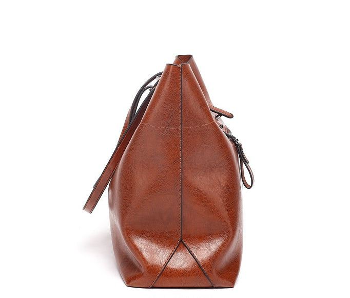 Leather Clutch Bag – Casual Wax Cowhide, Wholesale