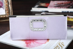 Banquet Buckle Square Diamond Clutch Hand Bag