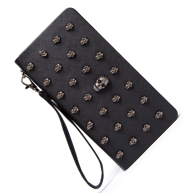 Women's zipper clutch bag