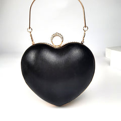 Women's Tassel Clutch - Inlaid Diamond Handbag for Elegant Style