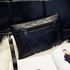 Women's Black Clutch Bag All-match Portable