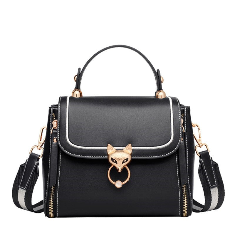 Chic Split Leather Clutch & Crossbody Handbag
