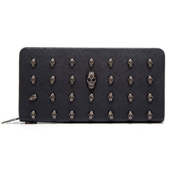 Women's zipper clutch bag