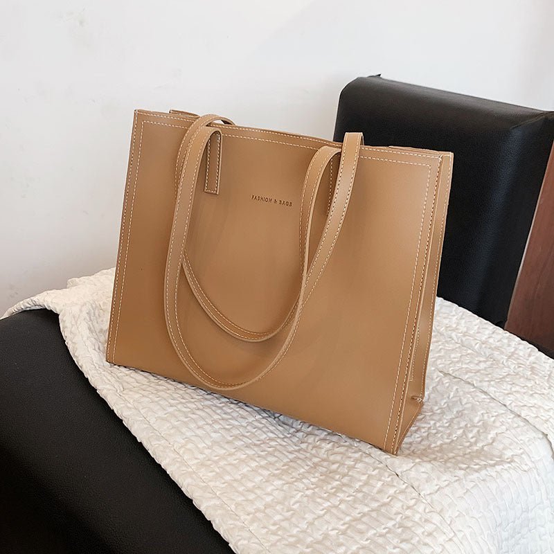 A Versatile Portable Commuter Tote Bag Deep khaki