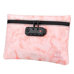 Activated Carbon Deodorant Clutch for Odor Control and Style Pink