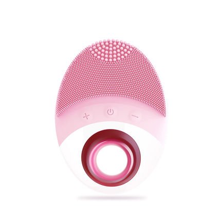 Advanced Silicone Cleansing Tool 2.0: Effective Skincare Cleanser Pink