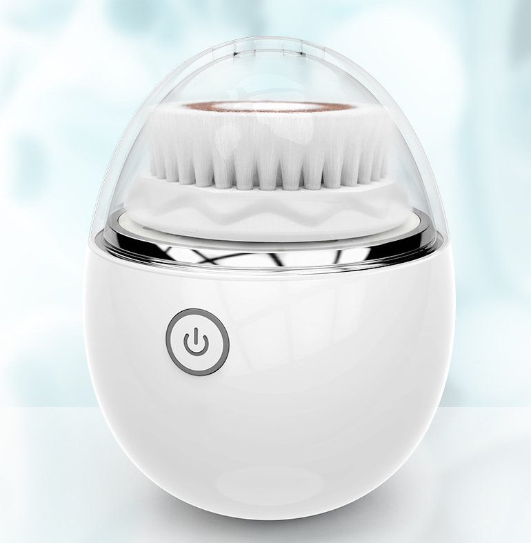 Advanced Wireless Sonic Face Washer: SonicGlow Cleansing Device Rose gold