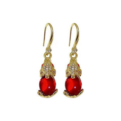 Affordable Luxury Women's Antique Style Retro Alloy Earring Eardrops