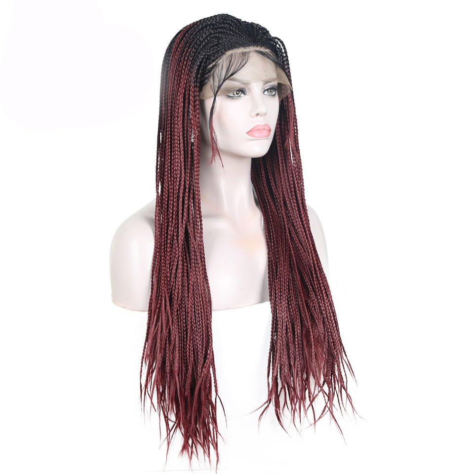 African Dirty Braids Three - Strand Wig 18inch