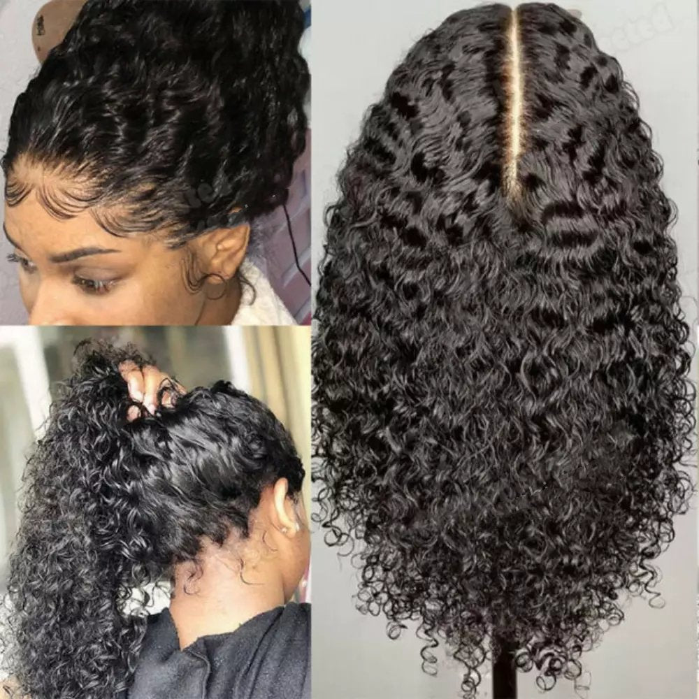 African - European - American Cross - Border Wig: Fluffy Long Curly Wave Brown