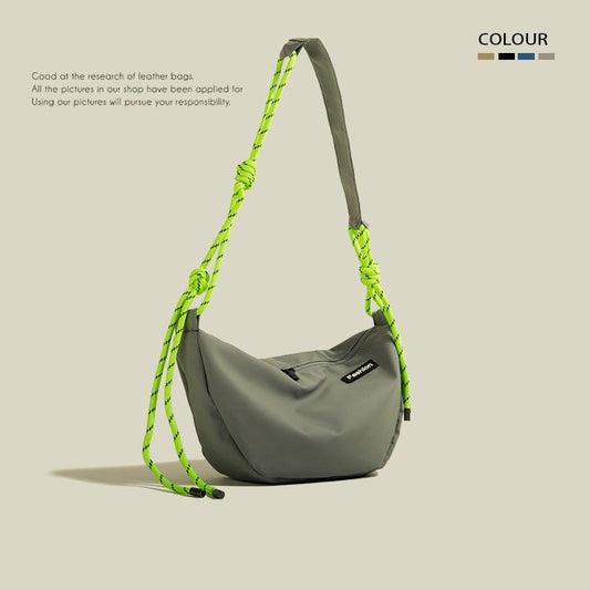 All - Match One - Shoulder Crossbody Bag with Large Capacity for Women Gray