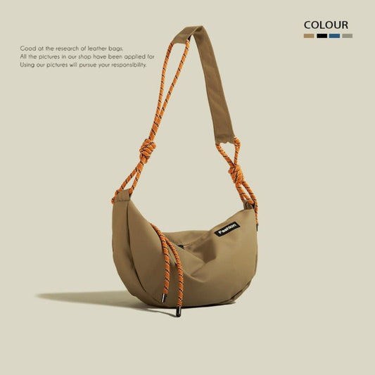 All - Match One - Shoulder Crossbody Bag with Large Capacity for Women Khaki