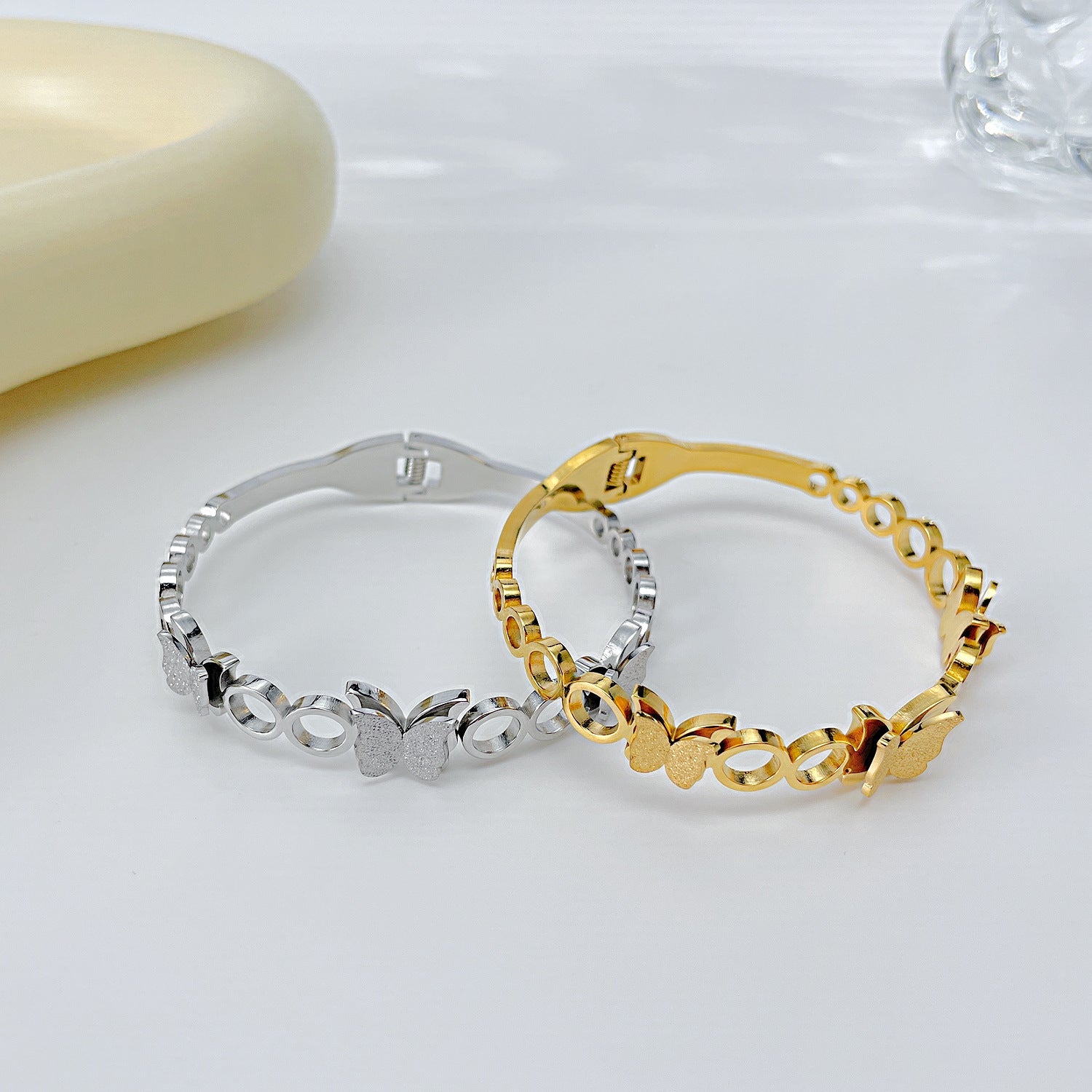 All - Matching Ins Style Stainless Steel Bracelet for Women Gold