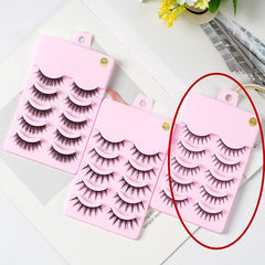 Anime Cosplay Manga - Inspired Lashes: 5 Pairs Wispy False Eyelashes 5pairs of008