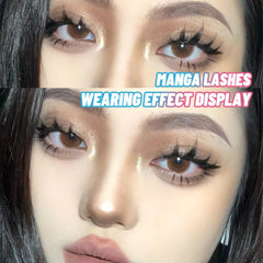 Anime Cosplay Manga - Inspired Lashes: 5 Pairs Wispy False Eyelashes 5pairs of007