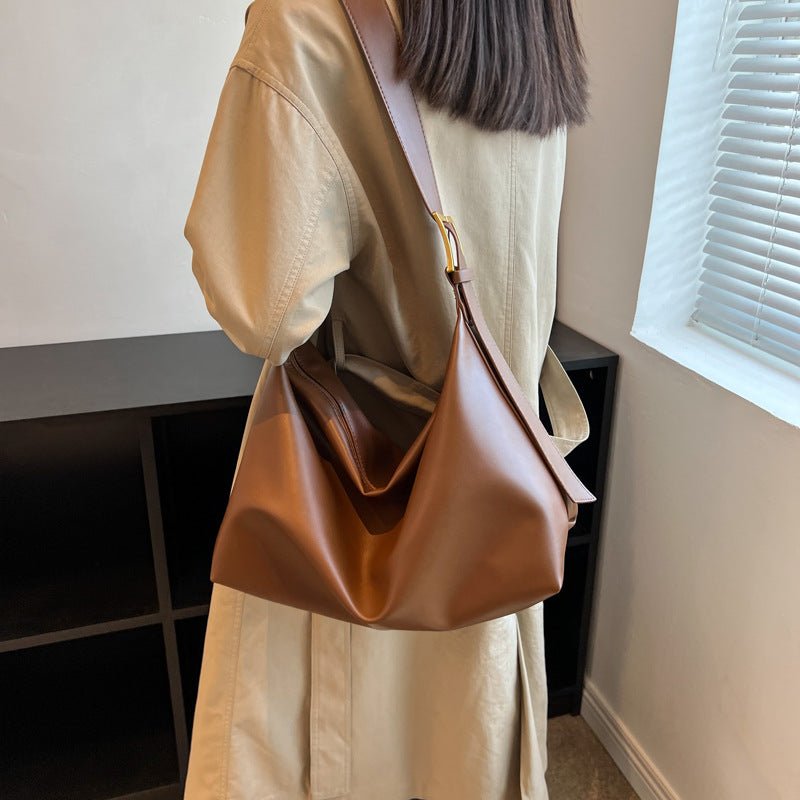 Autumn Chic Versatile Shoulder Bag - Fashion Edition Brown