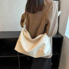 Autumn Chic Versatile Shoulder Bag - Fashion Edition Creamy white