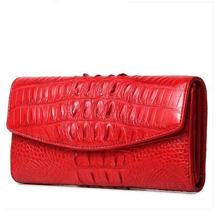 Back Bone Women Tri - fold Wallet Casual Clutch Red