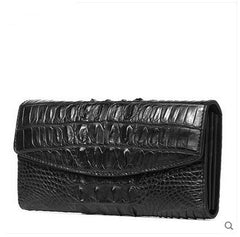 Back Bone Women Tri - fold Wallet Casual Clutch Black