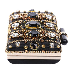 Banquet Clutch Ladies Dress Evening Bag Black