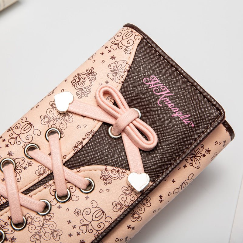 Bow clutch purse As shown