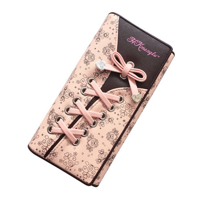 Bow clutch purse As shown