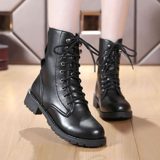 British Martin Boots black