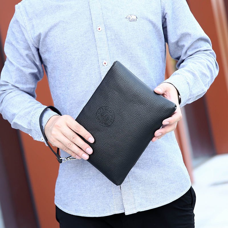 Casual Clutch Bag Men's Wallet for Everyday Essentials F