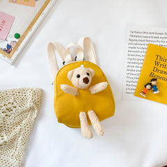 Charming Children's Backpack for Travel and Playful Adventures Yellow