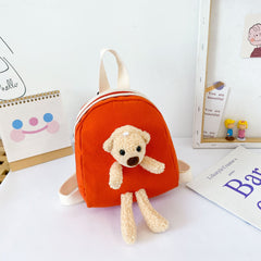 Charming Children's Backpack for Travel and Playful Adventures Red