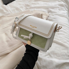 Chic and Trendy Single Shoulder Fashion Bag Green