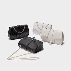 Chic Western Style Chain Bag by The Bag Niche Black