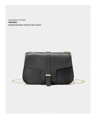 Chic Western Style Chain Bag by The Bag Niche Black