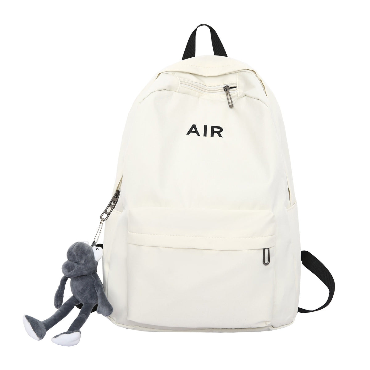 Chic Women's Large Capacity Fashion Backpack White