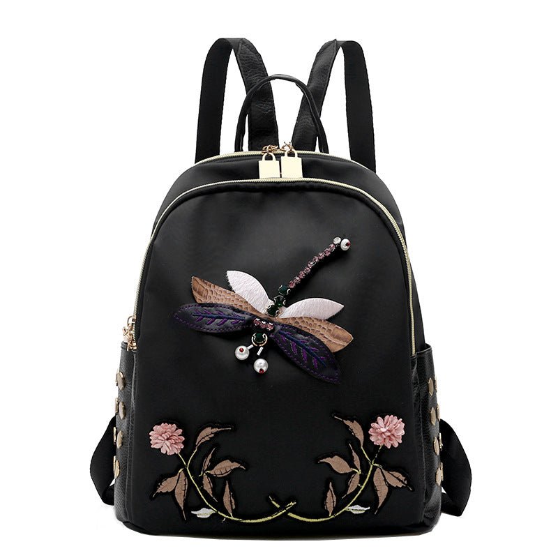 Chinese Waterproof Backpack Large Capacity Ultra - Light Travel Bag Large Dragonfly Double Back