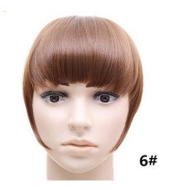 Clip - On Synthetic Hair Bangs Accessory: Fake Bangs Piece B3 6