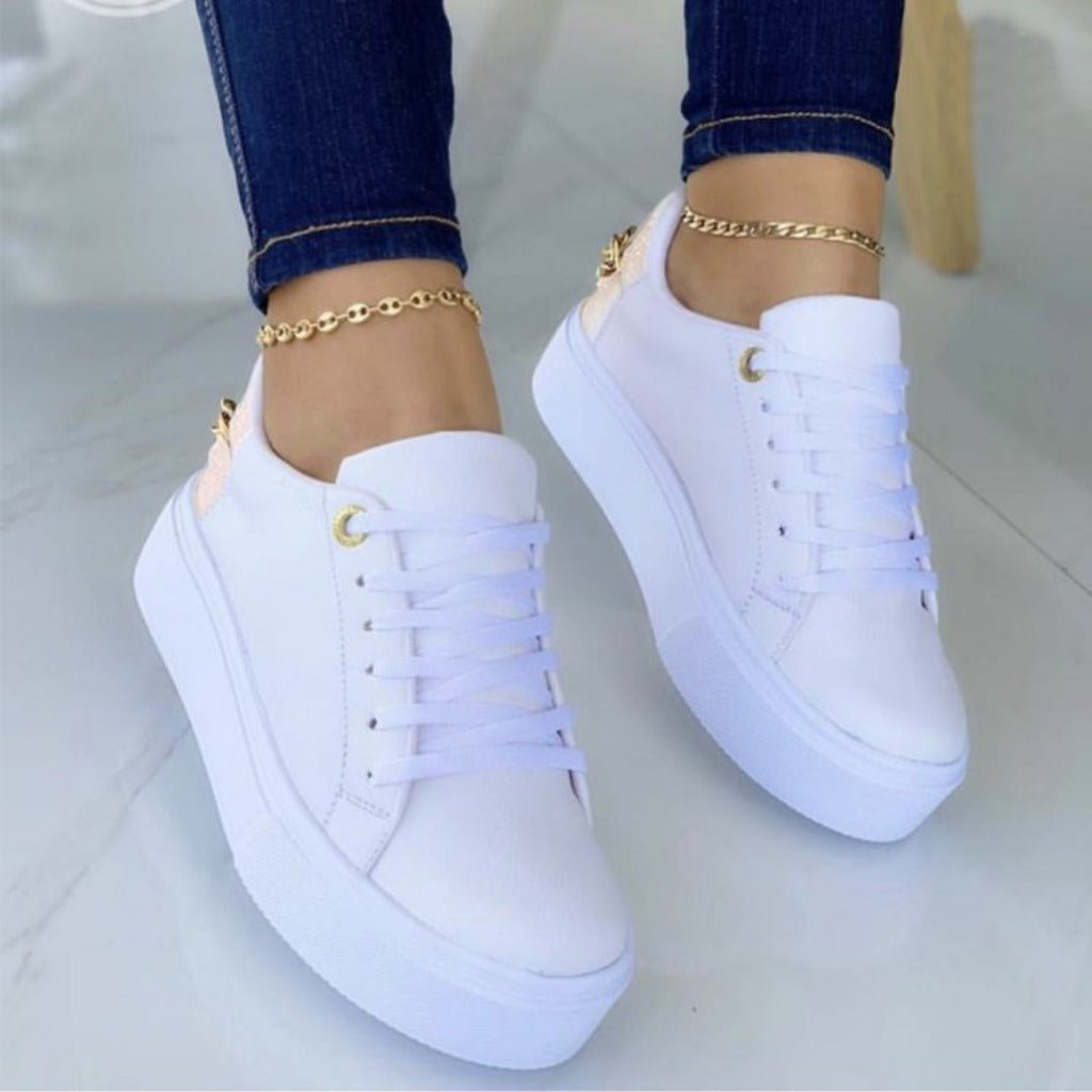 Cloud - walk Breezy Bliss Whites Sneakers Casual Women's Everyday Shoes White