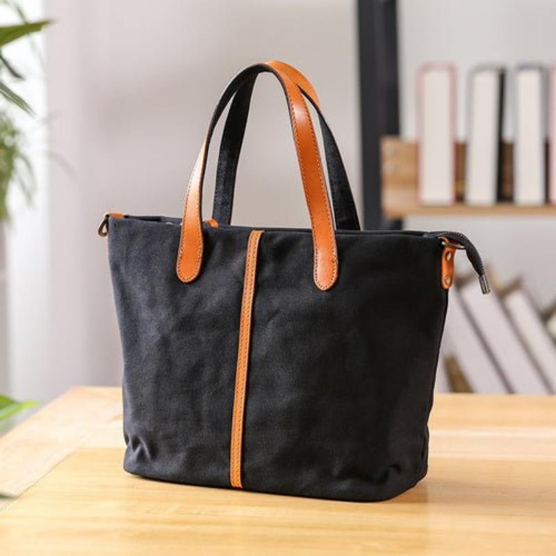 Commuter Shoulder Fashion All - match Diagonal Bag Black