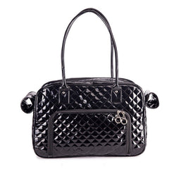 Compact Pet Clutch Bag - Portable Travel Accessory Black