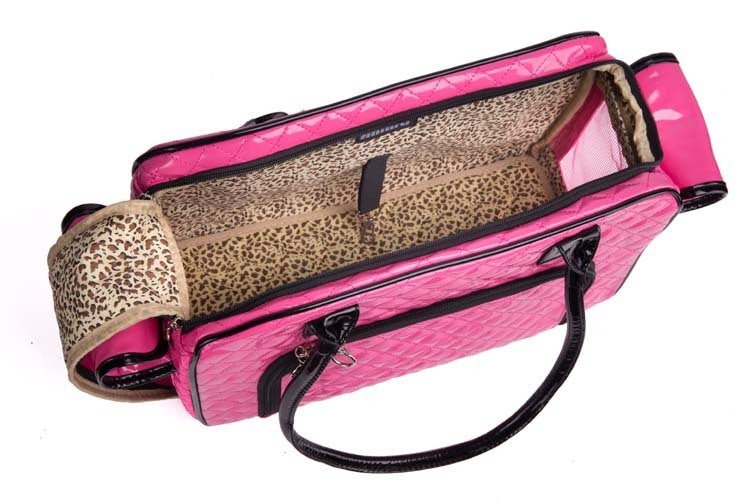 Compact Pet Clutch Bag - Portable Travel Accessory Pink