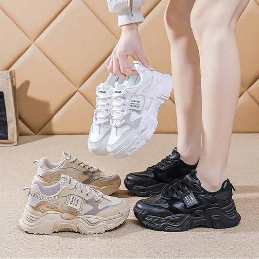 Cozy Cloud Casual And Lightweight Versatile Featherweight Sports Shoes Black