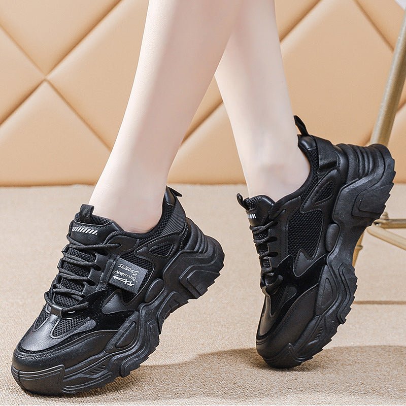 Cozy Cloud Casual And Lightweight Versatile Featherweight Sports Shoes Black