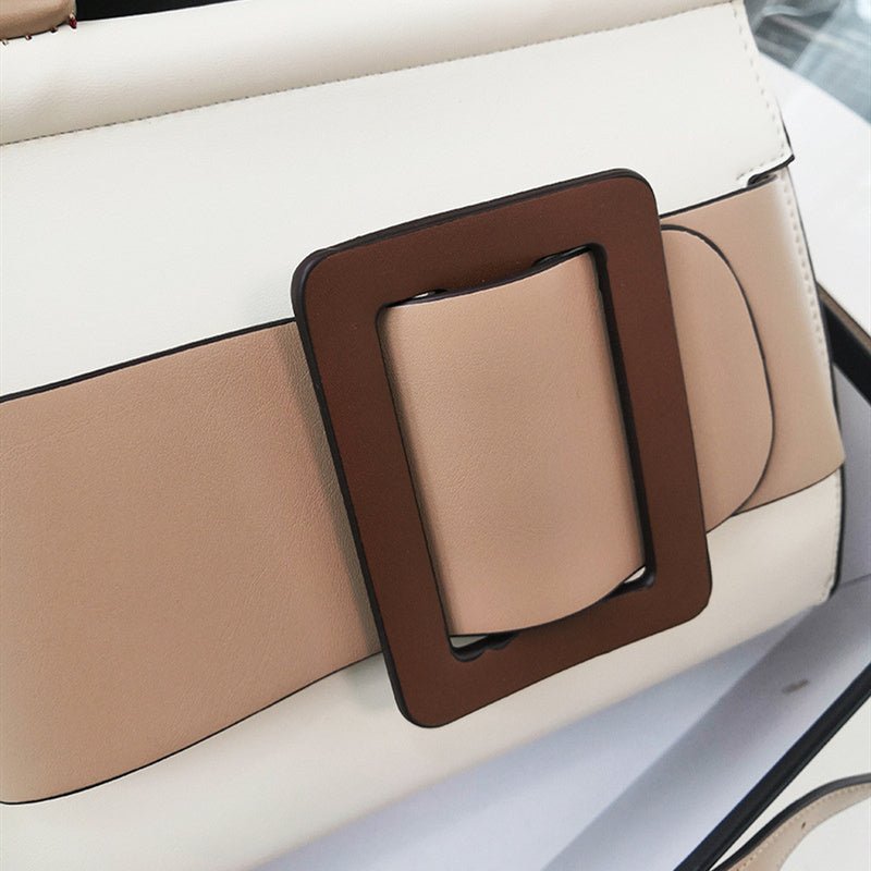 Cream cake tote bag handbag women Black