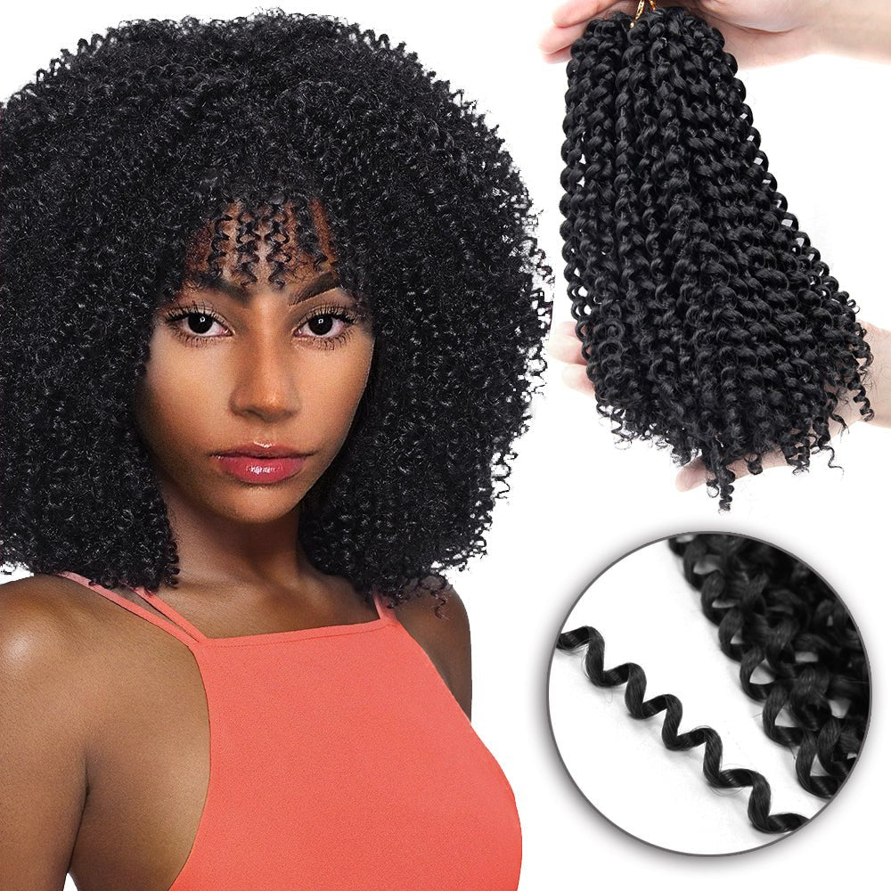 Crochet Wig: African Hair Extension 1B 27 Color