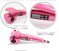 CurlBliss Perm Pro: Ceramic Hair Curling Iron for Perfect Curls Red