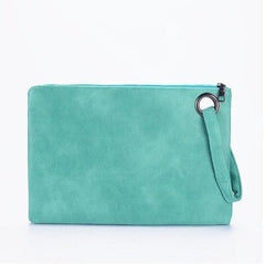 Dark grain PU office casual bag Green